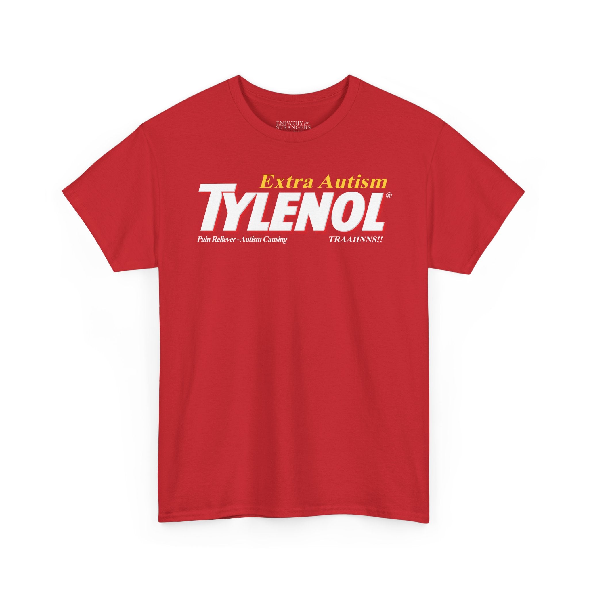 Tylenol Autism Unisex Heavy Cotton Tee