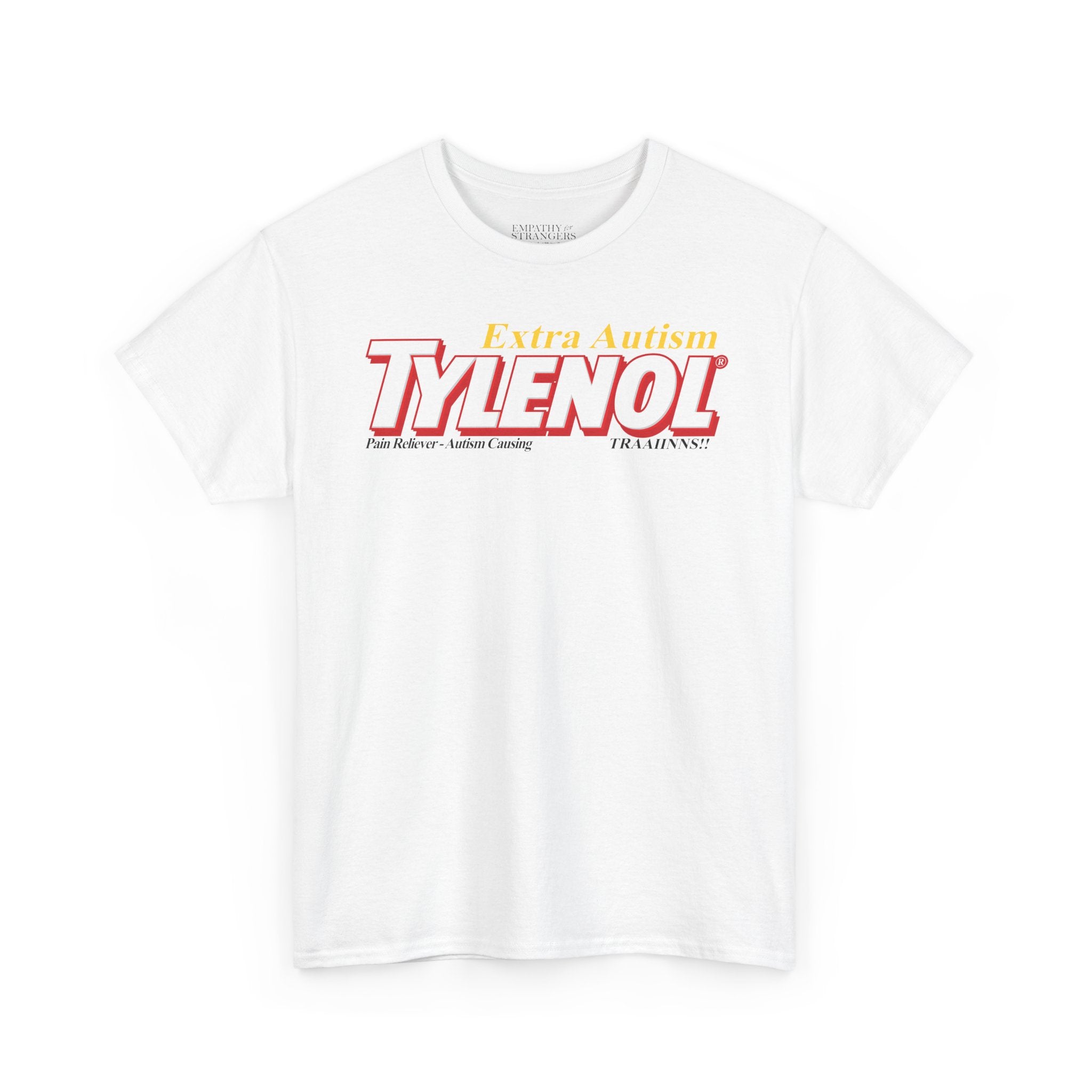 Tylenol Autism Unisex Heavy Cotton Tee