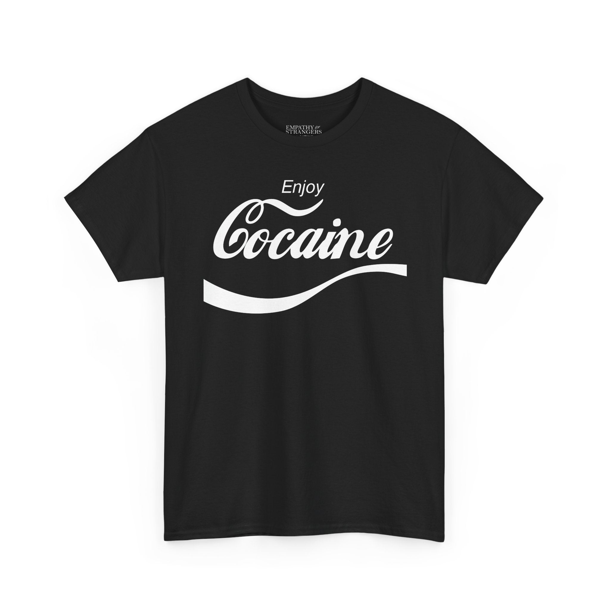 Enjoy Cocaine Unisex Heavy Cotton Tee