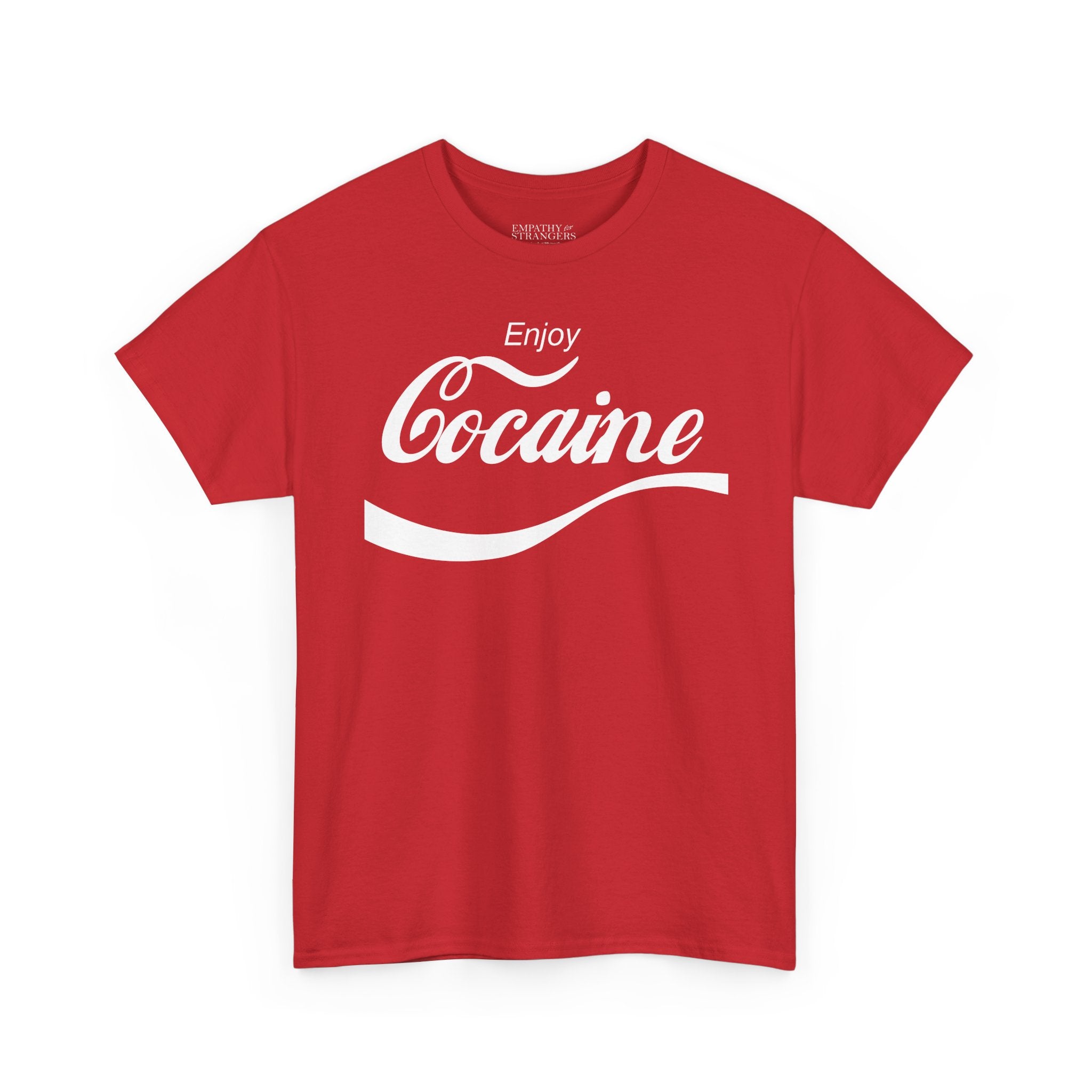 Enjoy Cocaine Unisex Heavy Cotton Tee